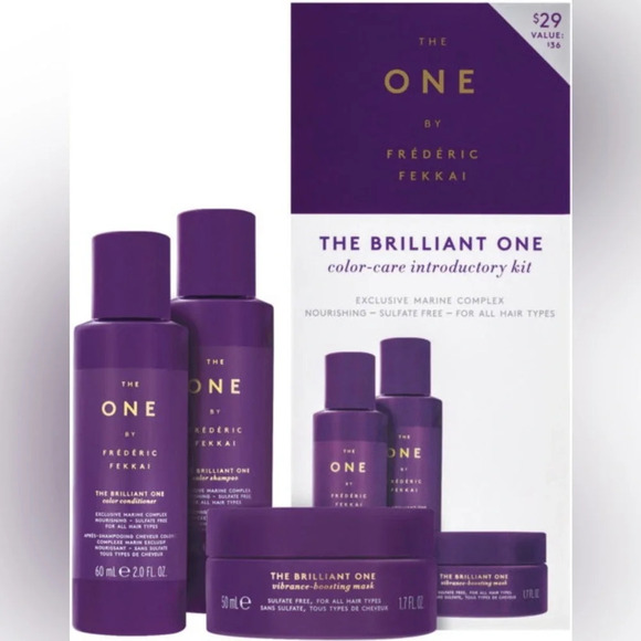 Frederic Fekkai Other - THE ONE BY FREDERIC FEKKAI
The Brilliant One Color-care Introductory Kit, NIB